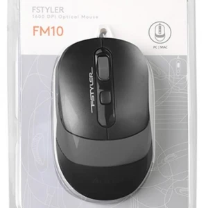 A4 Tech Fm10 Usb Fstyler Gri Optik 1600 Dpı Mouse