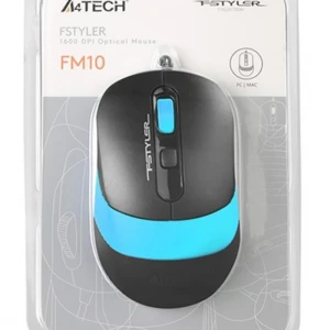 A4 Tech Fm10 Usb Fstyler Mavi Optik 1600 Dpı Mouse