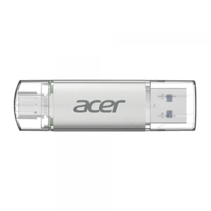 Acer 64GB USB 3.2 UT300-64GB USB-A+USB-C Çift Taraflı Metal Flash Bellek