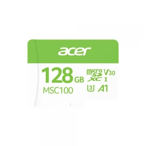 Acer MSC100 128GB microSD U3 V30 A1 Aksiyon Kamera & Güvenlik Kamerası Uyumlu