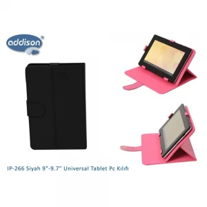Addison IP-266 Siyah 9"-9.7" Universal Tablet Pc Kılıf