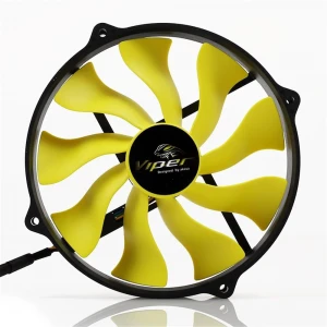 AKASA AK-FN073 "Viper R" 12cm Yuva için 14cm S-Flow Yüksek Performanslı Sessiz Fan