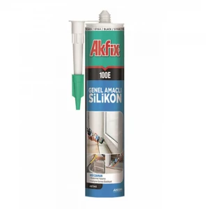 Akfix 100E Şeffaf Genel amaçlı Silikon