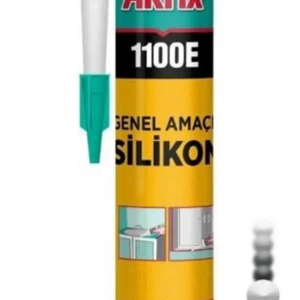Akfix 1100e Silikon Şeffaf 280 Ml