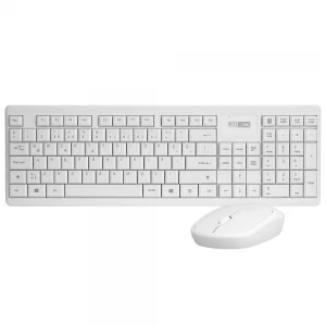 Altec Lansing ALBC6314 Beyaz 2.4GHz 1200DPI Mouse Türkçe Q Kablosuz Klavye + Mouse Set