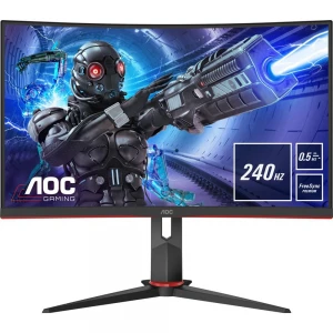 Aoc 27" C27G2ZU-BK 240Hz 0.5 ms (HDMI+Display) FreeSync Full HD Curved Monitör