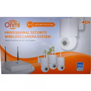 Apronx DS440 4 Kanal Nvr + 3Mp 4 Kamera Full Color Mik. PTZ Wifi Set