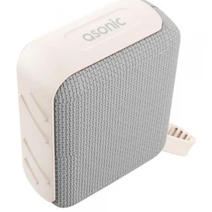 Asonic AS-03 Bej USB-TF-TWS-Bluetooth Destekli 5W 1200mAh Type-C Speaker