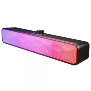 Mikado MD-SBT31 Siyah 5W-2 1200mAh BT,RGB,TF Card,Type-C ,USB Soundbar Speaker