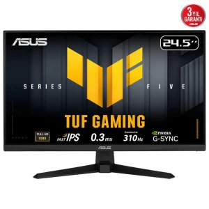 Asus 24.5" Tuf Gaming VG259QMR5A 310Hz 0.3ms Full HD Adaptive Sync Fast IPS Gaming Monitör