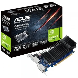 Asus GeForce GT730 GT730-SL-2GD5-BRK DDR5 2GB 64Bit NVIDIA DX12 Ekran Kartı