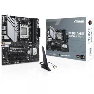 Asus Prime B650M-A WIFI II AMD B650 Soket AM5 DDR5 6400(OC)MHz mATX Gaming (Oyuncu) Anakart