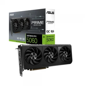 Asus Prime GeForce RTX5060 OC PRIME-RTX5060-O8G 8GB GDDR7 128 Bit DLSS 4 Ekran Kartı