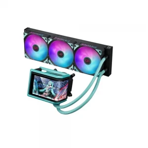 Asus Rog Ryuo IV 360 Argb Hatsune Miku Edition 360 mm Siyah İşlemci Sıvı Soğutucu RGB Destekli