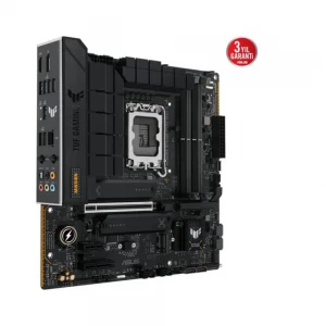Asus TUF Gaming B760M-PLUS WIFI II 7800MHz(OC) DDR5 SOKET LGA1700 M.2 HDMI DP mATX Anakart