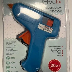Bafix Mum Silikon Tabancası Mavi 20W