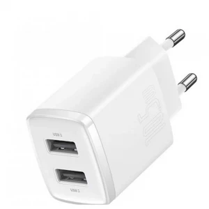 Baseus CCXJ010202 10,5W Beyaz Şarj Aleti