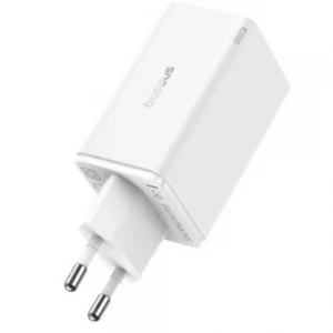 BASEUS P10162701213-00 GAN 6 Pro 2C+2U 65W Şarj Cihazı Beyaz