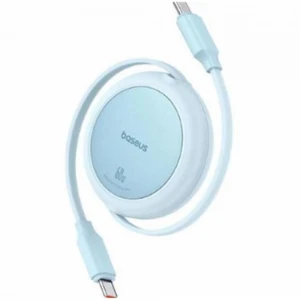 Baseus P10364500311-01 Free2 Pull 1m Şarj Kablo USB-C Mavi