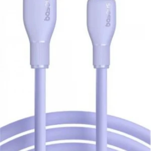 Baseus Pudding USB-A Light 2.4A Kablo 1.2m Mor (P10355700511-00)