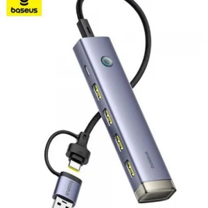 Baseus UltraJoy Lite 4-Port HUB-Gri (B0005280B811-13)