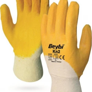 Beybi Pamuk Nitirl PMK KN2 10 Beden  Eldiven 12li Paket EN388 (3121X)
