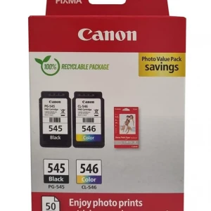 Canon PG-545 CL-546 Photo Value 2'li Mürekkep Kartuş