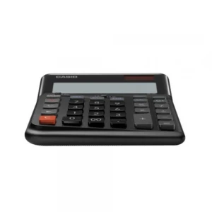 Casio DE-12E-BK Siyah 12 Hane Masa Üstü Ergonomik Tuşlu Hesap Makinesi