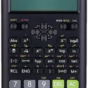 Casio FX-82ES Plus Siyah Bilimsel Fonksiyonlu Hesap Makinesi 2.Versiyon