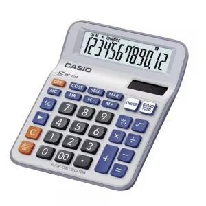 Casio MC-12M-W 12 Hane Masa Üstü Hesap Makinesi