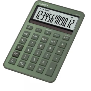Casio MS-200DQ-GN 12 Hane Puslu Yeşil Üstü Hesap Makinesi