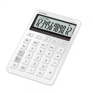 Casio MS-200DQ-WE 12 Hane Beyaz Üstü Hesap Makinesi