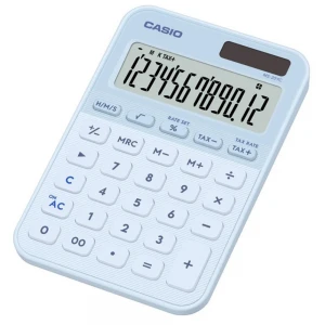 Casio MS-20YC-LB 12 Hane Açık Mavi Masa Üstü Hesap Makinesi