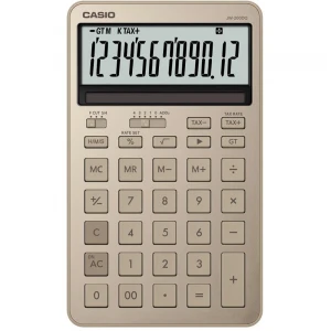 Casio JW-200DQ-GD12 Hane Parlak Altın Masa Üstü Hesap Makinesi