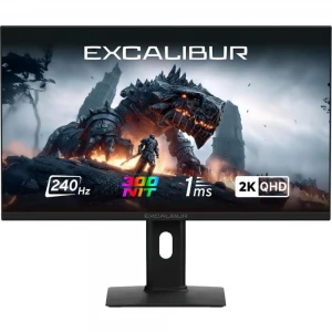 Casper 27" Excalibur M.E27QIF-D 2K QHD 240HZ 1MS IPS Pivot Flat HDR10 300NIT Oyuncu Monitörü