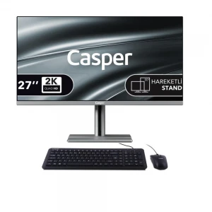 Casper Nirvana A97.1362-BQ00A-V-G Gri i7 13620H 16GB 1TB NVME SSD 27" Pivot W11 Home All In One