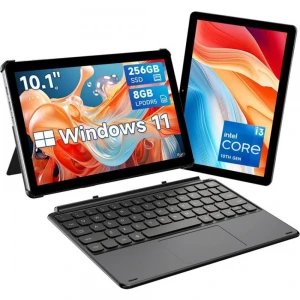 Chuwi Hi10 X2 Intel Core i3 10100Y 8GB DDR5 RAM 256GB Siyah 2in1 W11 10.1" Klavyeli Tablet