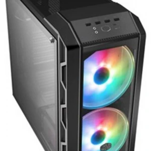 Cooler Master MasterCase H500 Mesh Akrilik Panel Tempered Glass 2x200mm ARGB Led Fanlı MidTower Kas