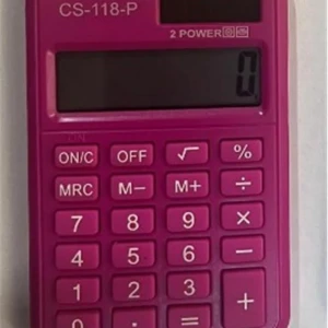 CSL CS-118-P Pembe 8 Hane Cep Tipi Hesap Makinesi