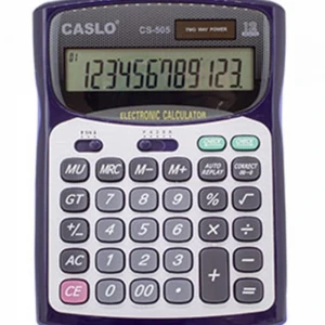 CSL CS-505 12 Hane Masa Tipi İşlem Kontrollü Su Geçirmez Hesap Makinesi