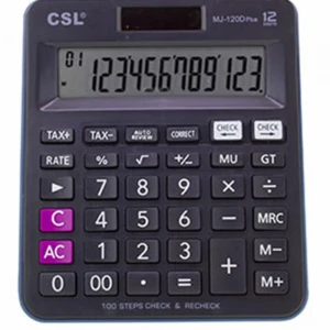 CSL RZ-816 12 Hane Masa Tipi Renkli Hesap Makinesi