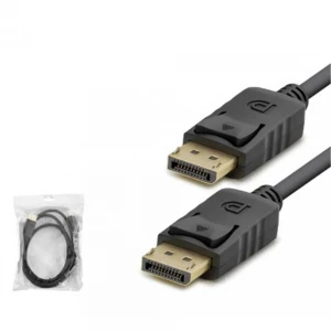 HADRON HDX7860 DisplayPort Görüntü Kablosu 8K 60 Hz 1.8 m Siyah