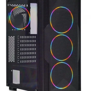 Dark Diamond PRO MESH 750W 80+ Bronze 4x12cm Fan, 1x USB3.0, 2x USB2.0 Full Akrilik Oyuncu Kasası