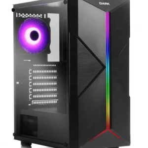 Dark X-FORCE 500W 80+, 3x Fan, ARGB LED Şeritli USB3.0 Full Akrilik Kasa