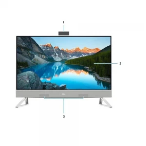 Dell EC242501020UBU i5-1334U 16GB 512GB FHD 23.8" Ubuntu All In One Bilgisayar