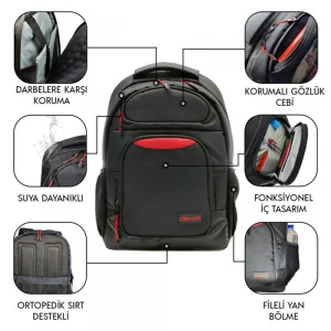 Dexim Premium 17," Notebook Sırt Çantası - DXBP40
