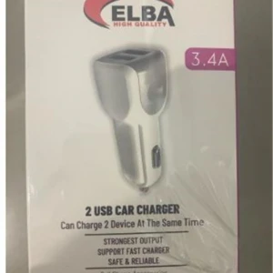 Elba ELB28-AR3P ELBA 3.4A  2USB ARAÇ BAŞLIK