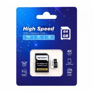 ELBA High Speed 64GB A1 V30 U3 Micro Hafıza Kartı Class10
