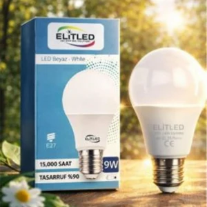 ELİTLED 9W BEYAZ LED AMPUL