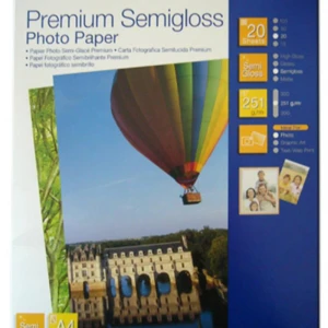Epson A4 251Gram 20'li Premium Semigloss Fotoğraf Kağıdı S041332